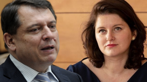 Jiří Paroubek (ČSSD) a Jana Maláčová (SOCDEM)