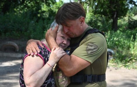 Oleh Tkačenko zajišťuje humanitární pomoc ve válkou postižené Doněcké oblasti.