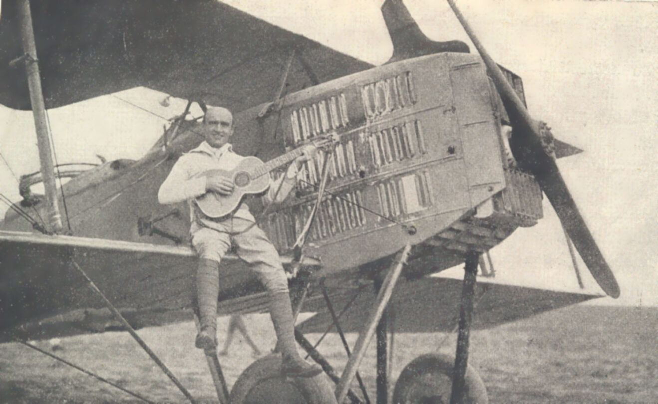 Karel Hašler na snímku z doby krátce po skončení první světové války.