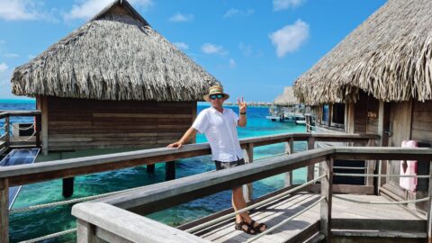 Jiří Spolek na Bora Bora