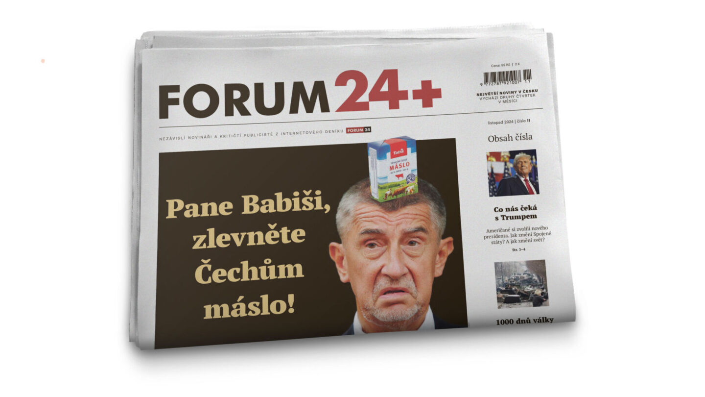 Listopadové vydání měsíčníku FORUM 24+