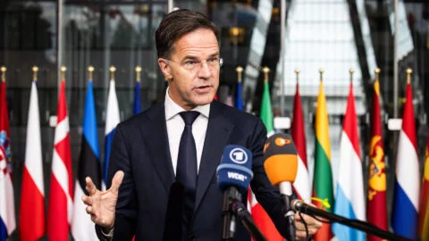 Generální tajemník NATO Mark Rutte