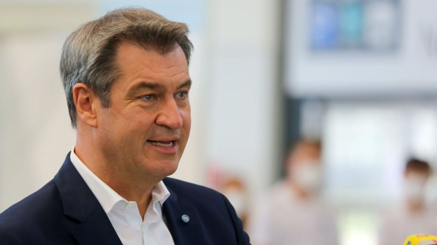 Předseda německé CSU Markus Söder