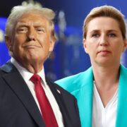 Donald Trump, dánská premiérka Mette Frederiksenová