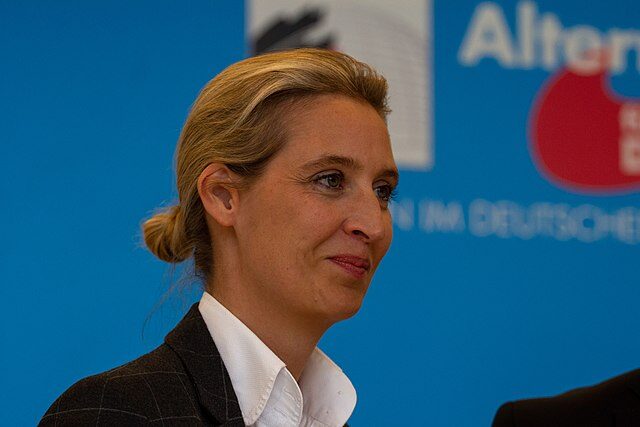 Spolupředsedkyně AfD  Alice Weidelová